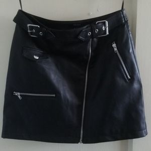 **PRICE DROP** Faux Leather Mini Skirt